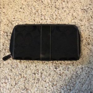 Black Coach Wallet